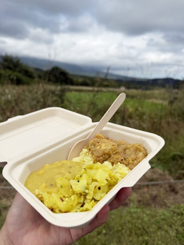 インディアンメスまぜまぜさんの「チキンカレー」